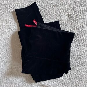 SPANX Black Velvet Leggings